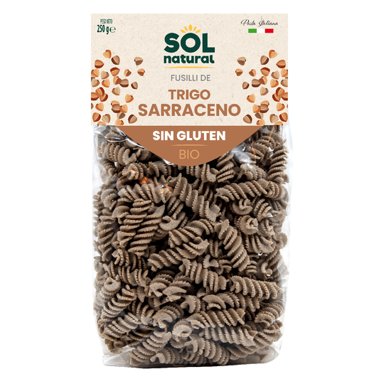 Bio Sol Natürliche glutenfreie Buchweizen-Fusilli 250 g
