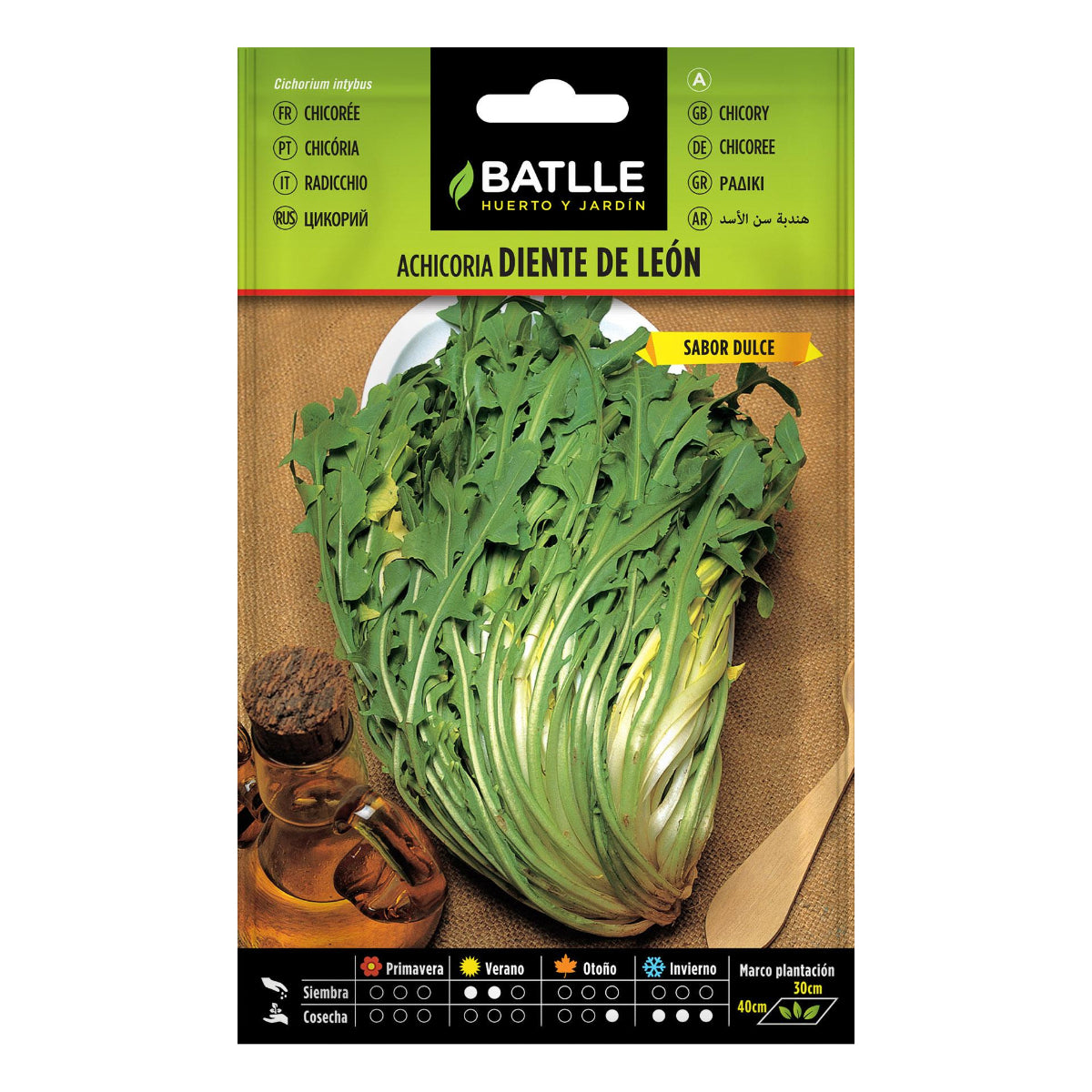 Semi di cicoria dente di leone Batlle