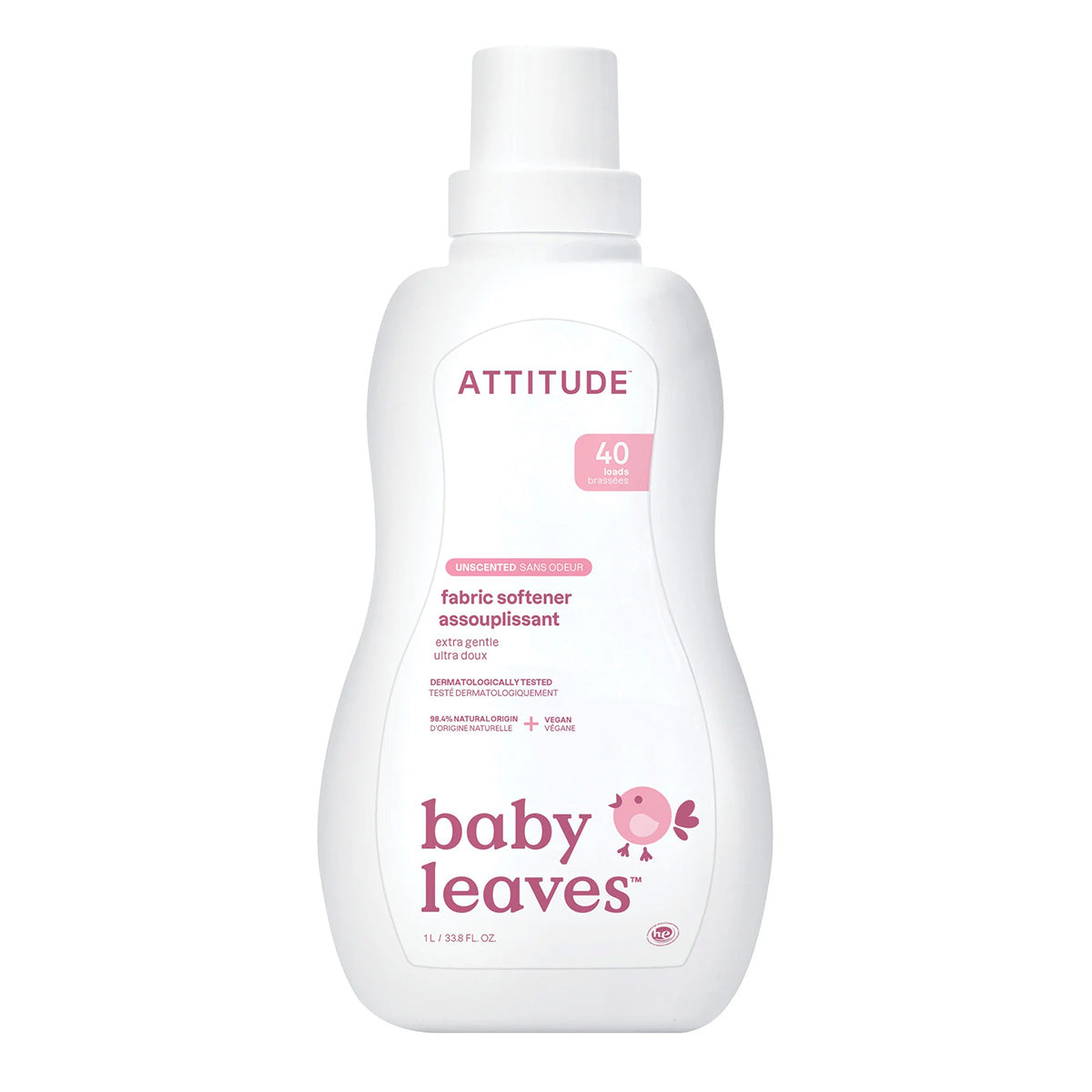 Ammorbidente  senza profumo per pelli delicate Attitude 1 L
