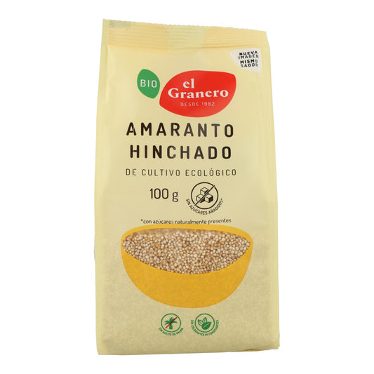 Amarante soufflée bio El Granero 100 g