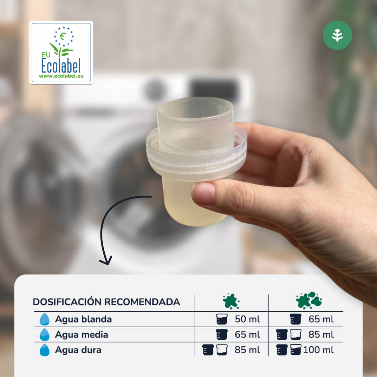 Flüssigwaschmittel ECO Natürlicher sauberer Wäscheduft Planeta Huerto 1,5 Liter
