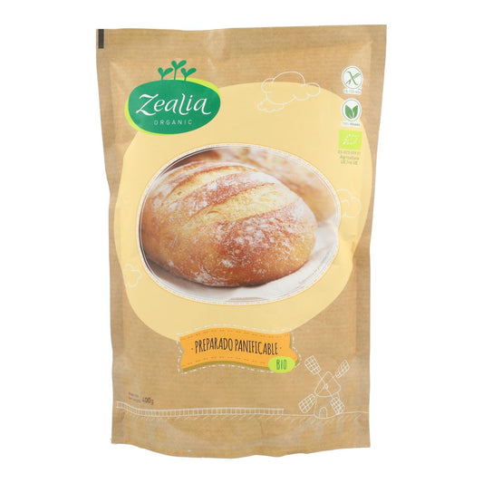 Préparation de farines panifiables BIO sans gluten Zealia 500 g