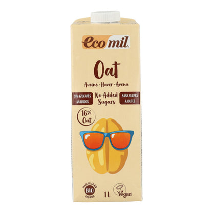 Ecomil Organic Oat Drink with no added sugar 1 L