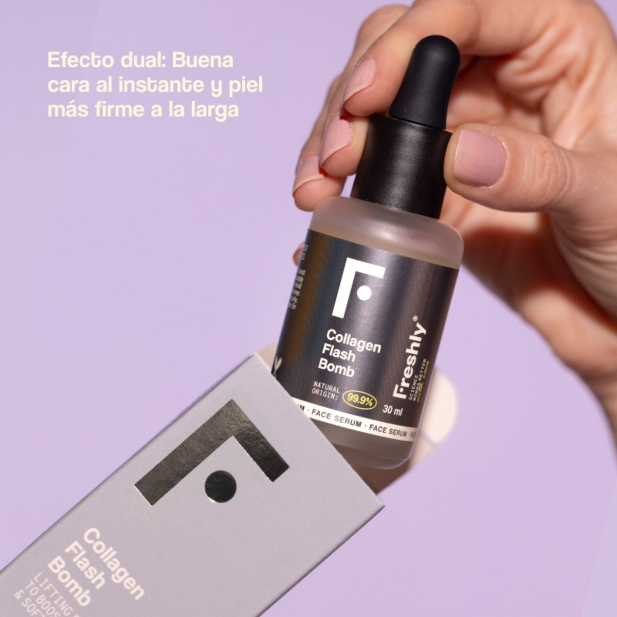 Bombe Flash au collagène Freshly 30 ml