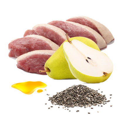 Nourriture humide Barf pour chats Zarpitas de amor BIO (oie) Puromenu 100 g