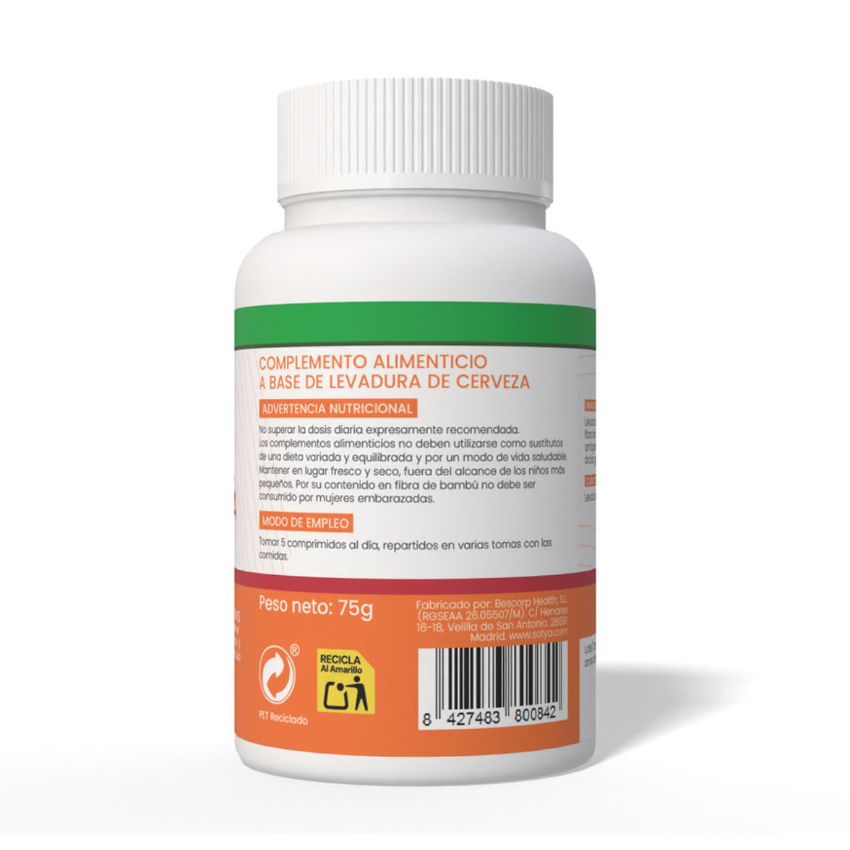 Lievito senza glutine Sotya 150 compresse