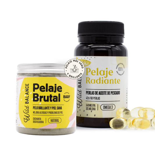 Pack Wild Balance för glänsande päls