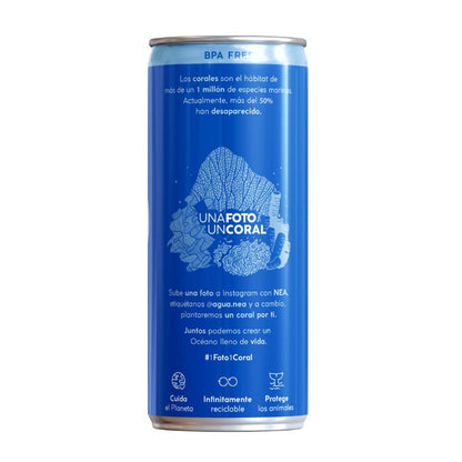 Naturligt mineralvatten på burk med kolsyra NEA 330 ml