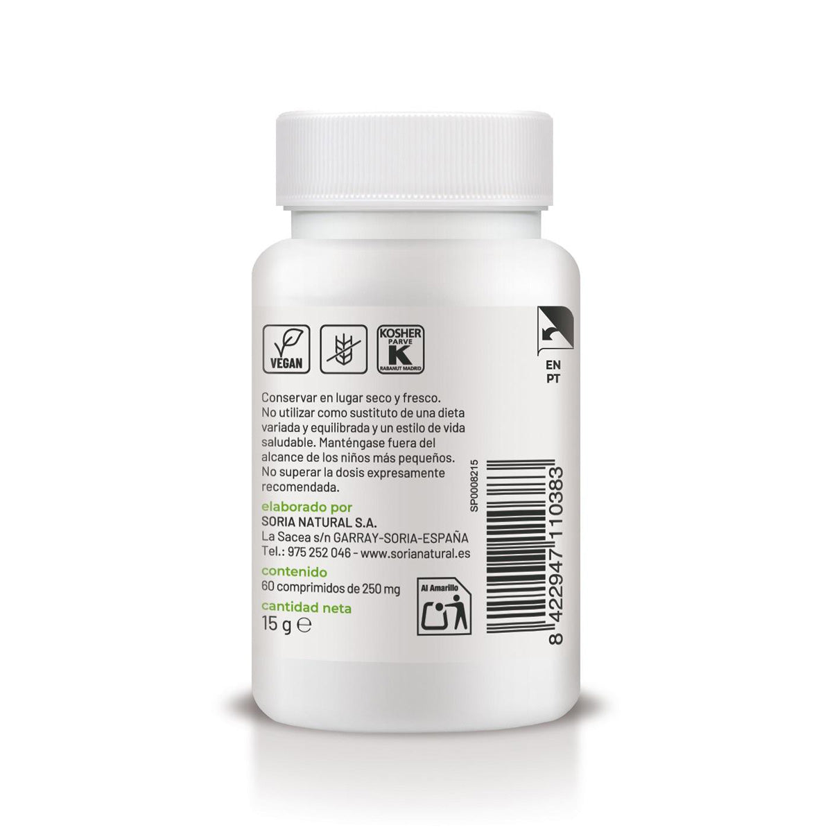Witamina A, Soria Natural, 60 tabletek