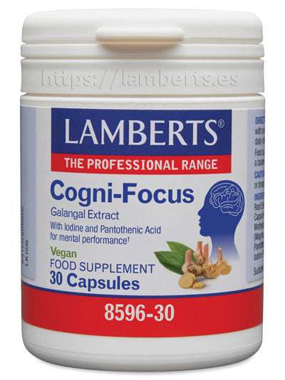 Cogni-Focus Galanga + B5 + Iode Lamberts