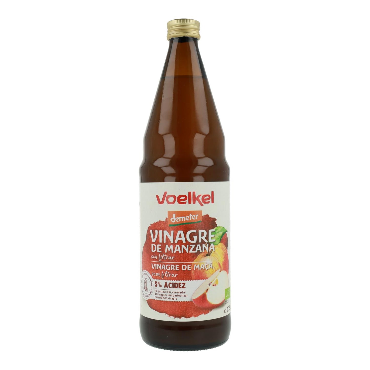 Voelkel Organic Apple Cider Vinegar 0.75 L