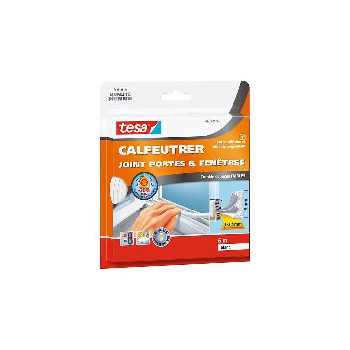 Gummipackning profil E 6 m x 9 mm brun