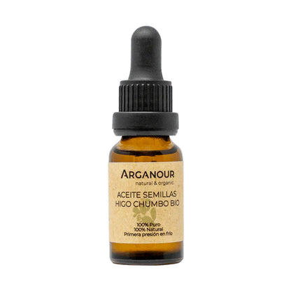 Olio puro di semi di fico d'India biologico Arganour 15 ml