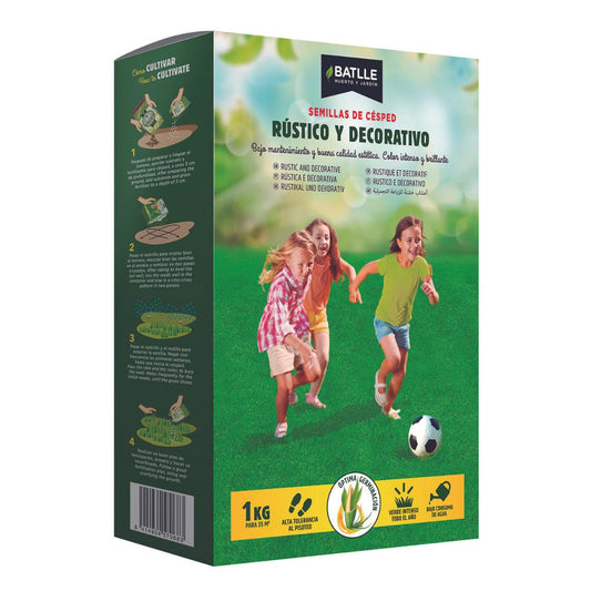 Semi di erba rustica e decorativa Batlle 5 kg