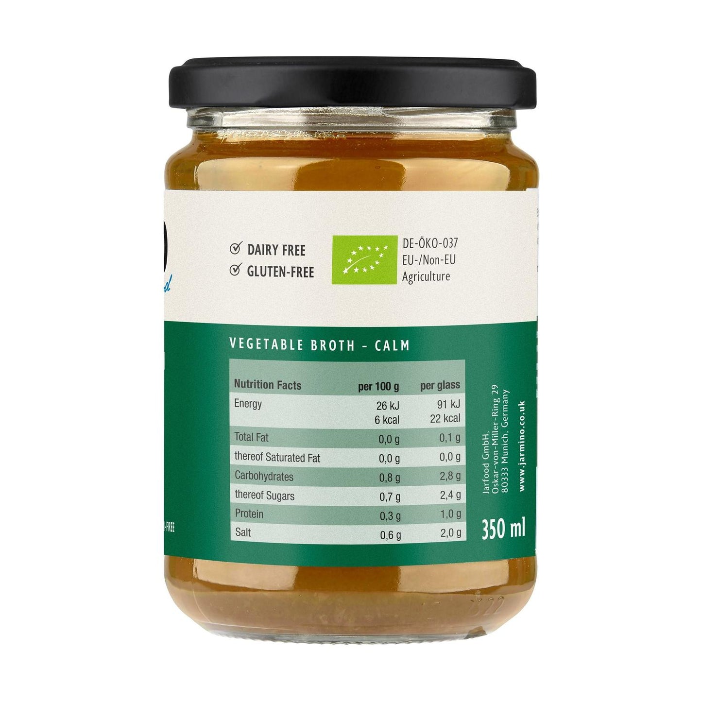 Gemüsebrühe Calma Keto Jarmino 350 ml