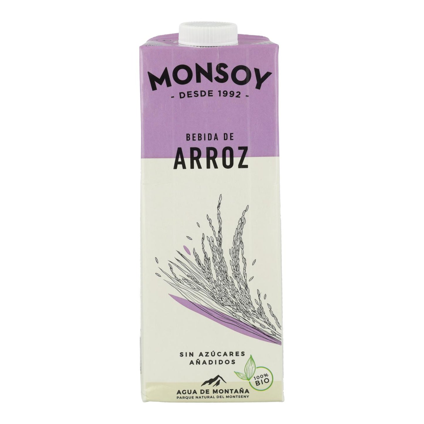 Pack of 6 Monsoy Organic Rice Drink 1L