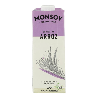 Pack of 6 Monsoy Organic Rice Drink 1L