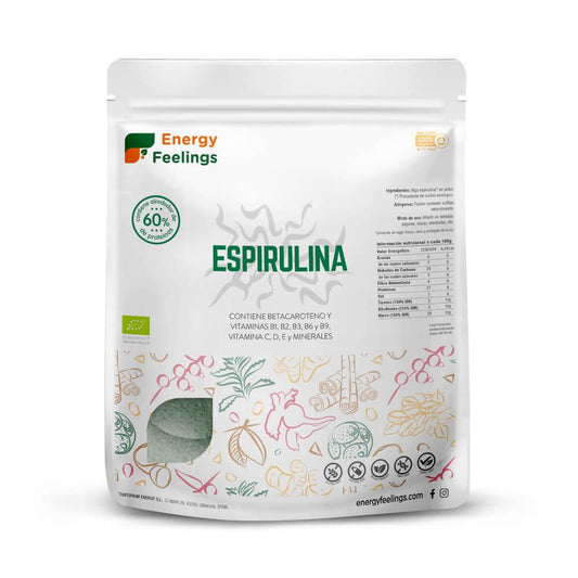 Spirulina in poedervorm ECO Energy Feelings 1 kg