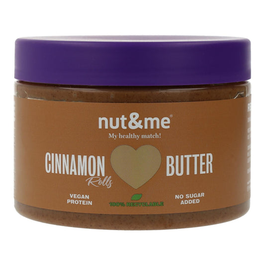 Pekannötskräm Cinnamon Roll med valnötter och mandlar Nut&Me 250 g_