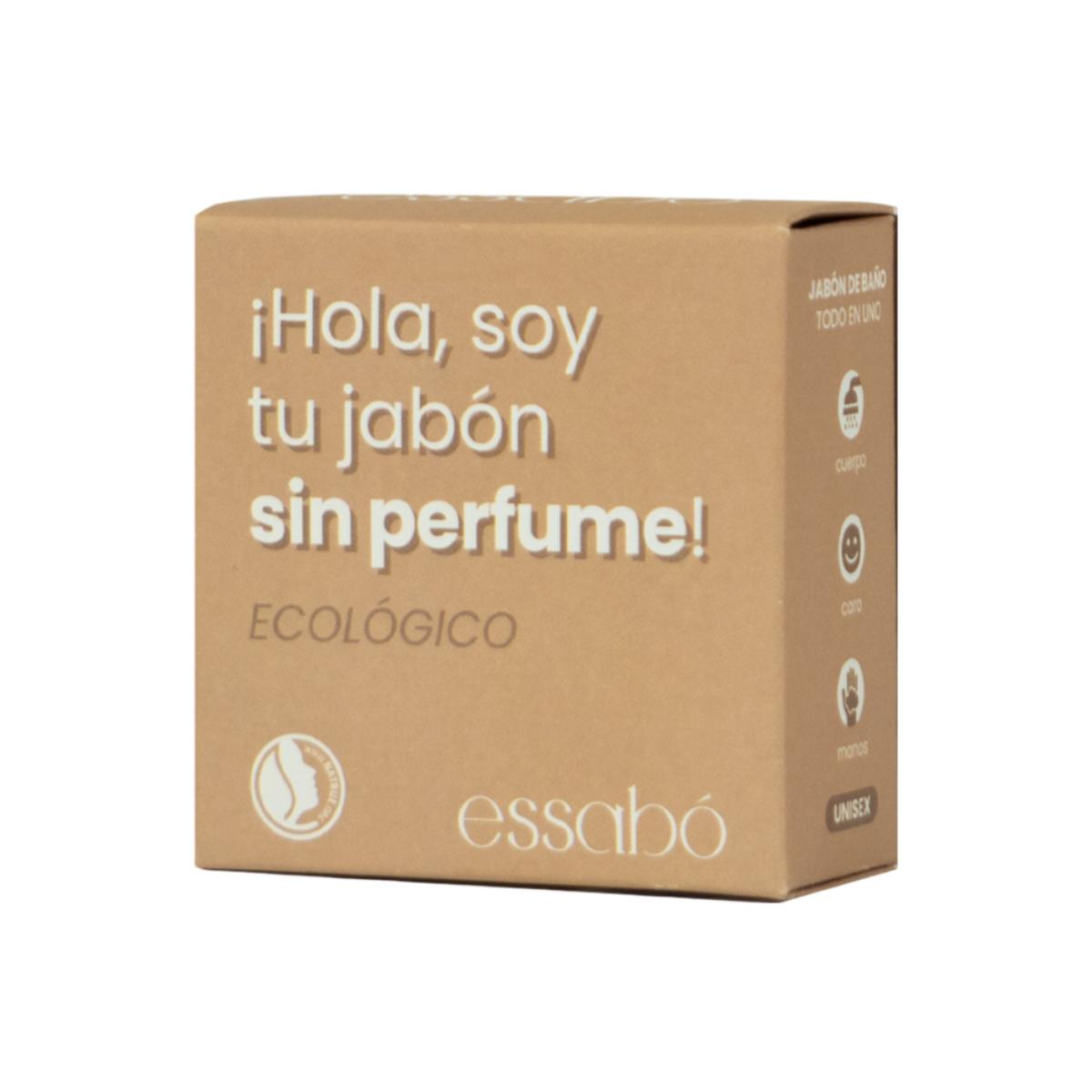 Sapone Eco senza profumo, 120 g Essabó