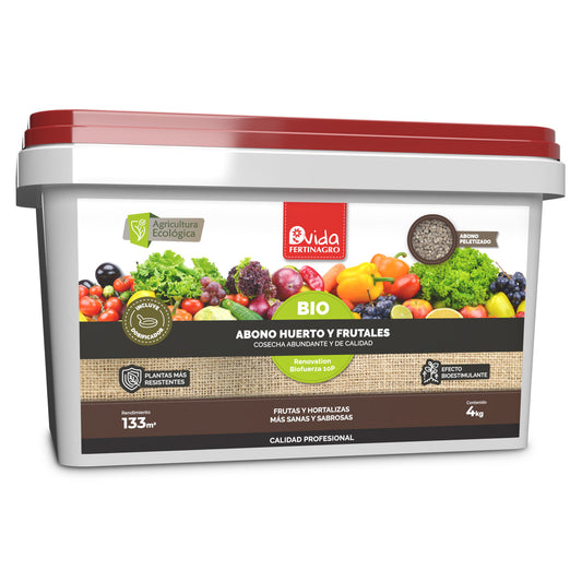 Engrais BIO pour potager et arbres fruitiers Fertinagro 4 kg