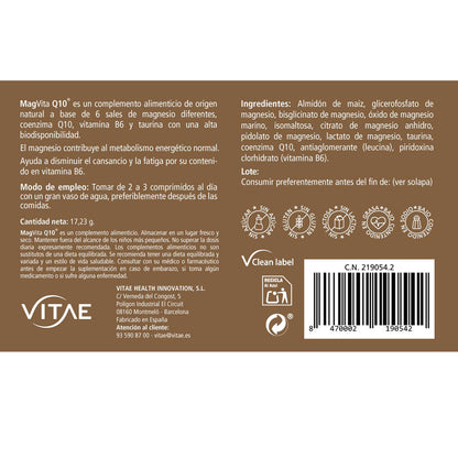 MagVita Q10, Vitae, 15 tabletter