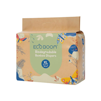Couche en bambou Ecoboom T5 (12 à 17 kg) 28 unités