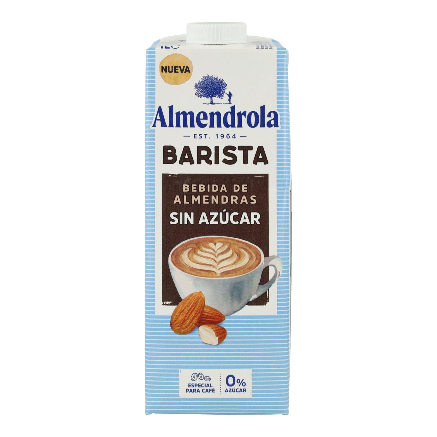 Zuckerfreies Mandelgetränk Barista Almendrola 1 l