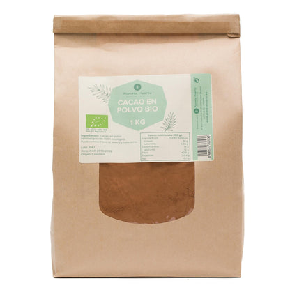 Chocolate Drops 100% cocoa ECO Planeta Huerto 200 g