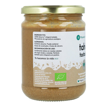 Geröstetes Sesam-Tahini ECO Planeta Huerto 350 g