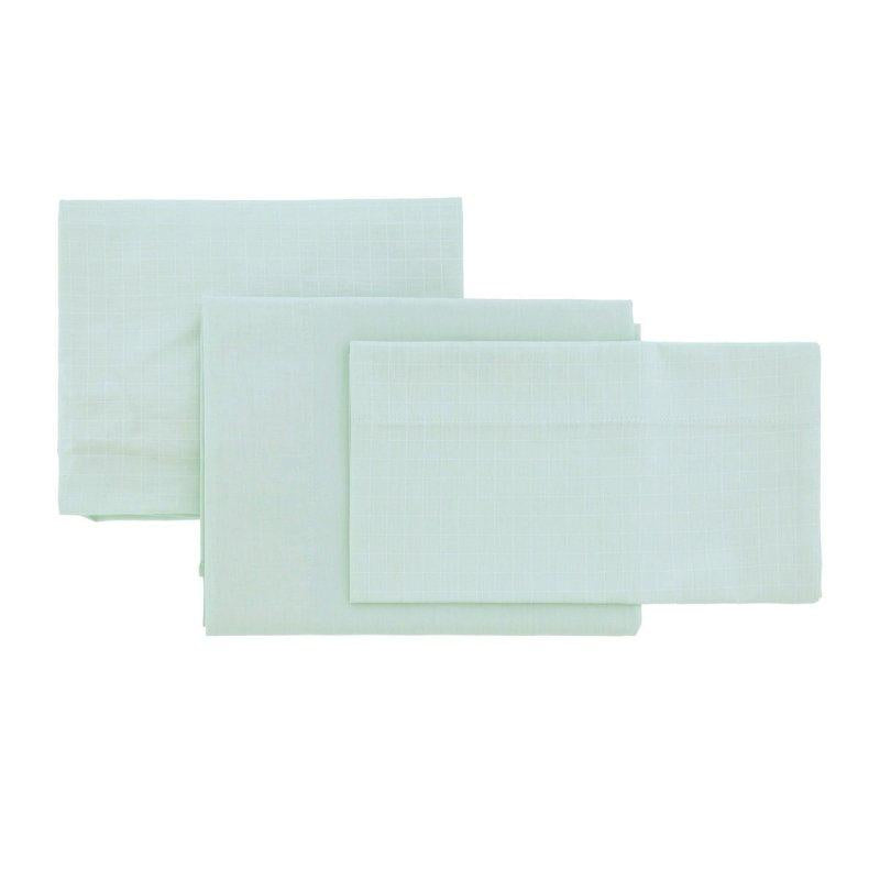 3-piece Cambrass Sky Beige mini cot sheet set