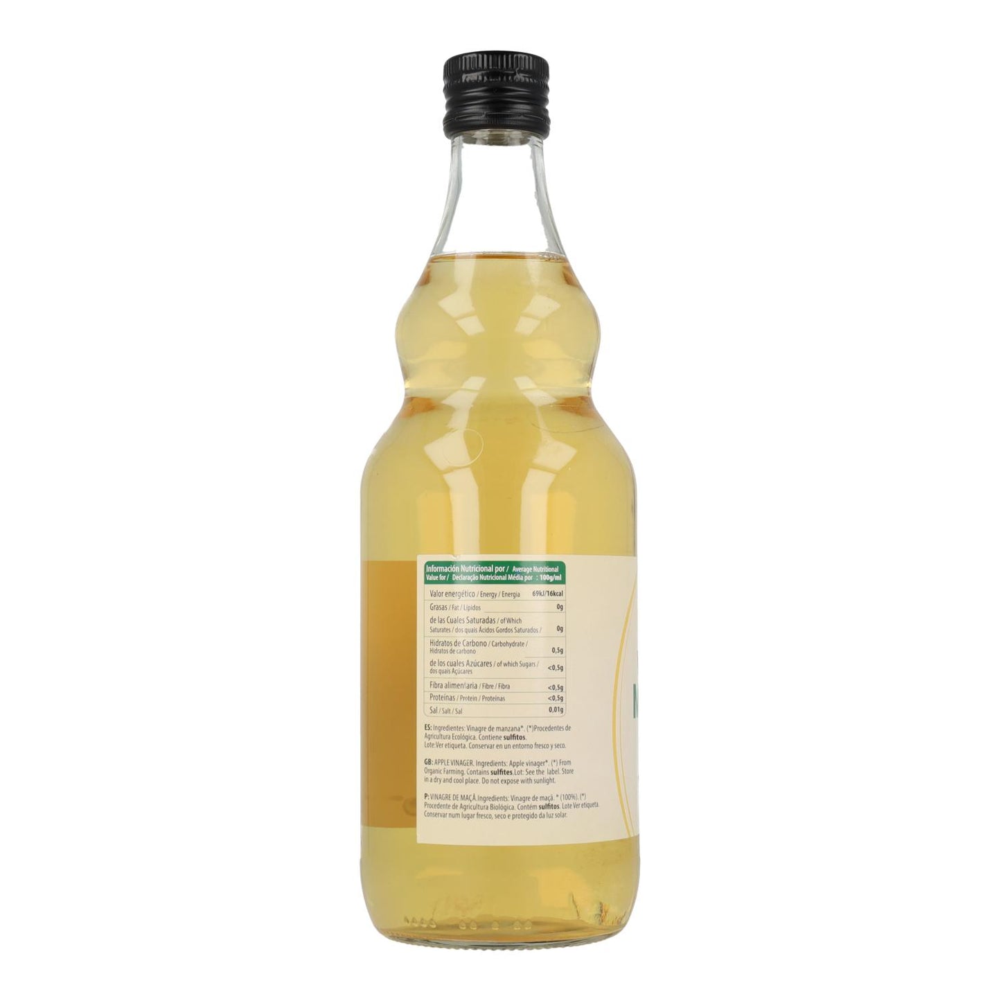 Ekologisk äppelvinäger Sol Natural 750 ml