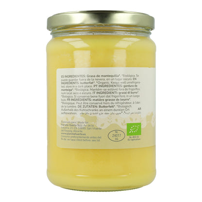 Ghee geklärte Butter ECO Planeta Huerto 500 g