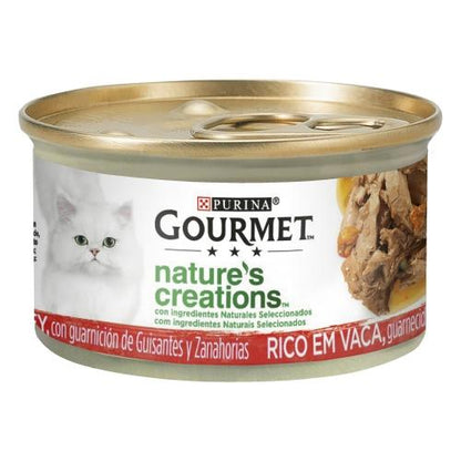 GOURMET Nature's Creations Mini-filets rijk aan rundvlees 85 g