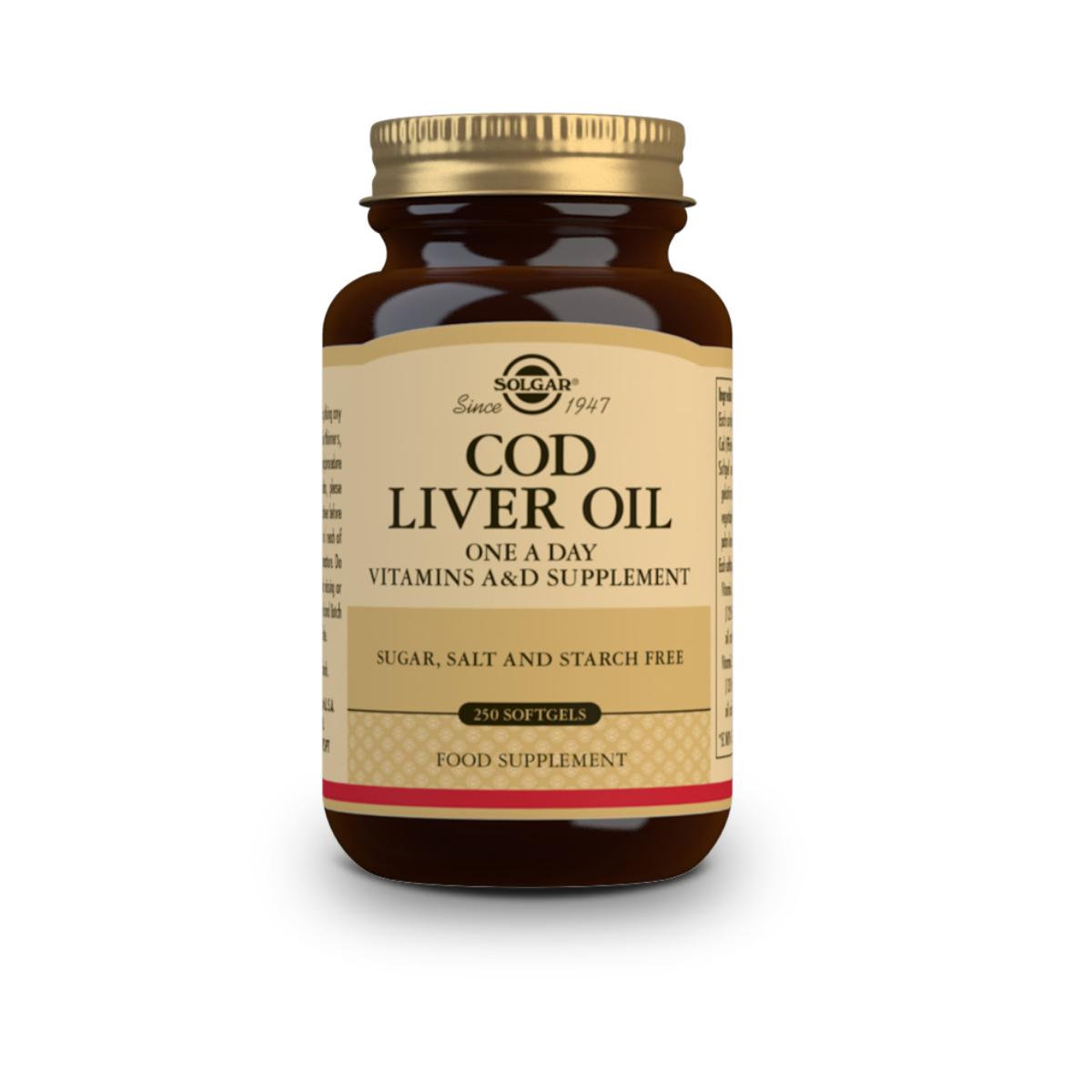 Cod Liver Oil 250 capsules