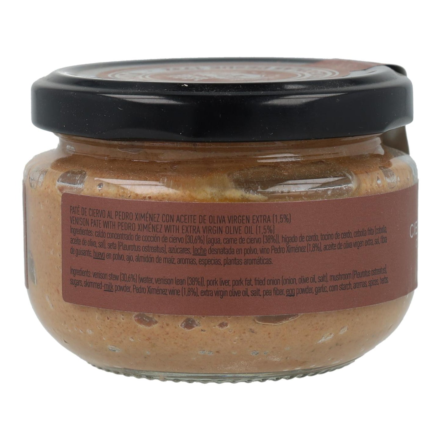 Hertenpaté met Pedro Ximénez La Chinata 120 g