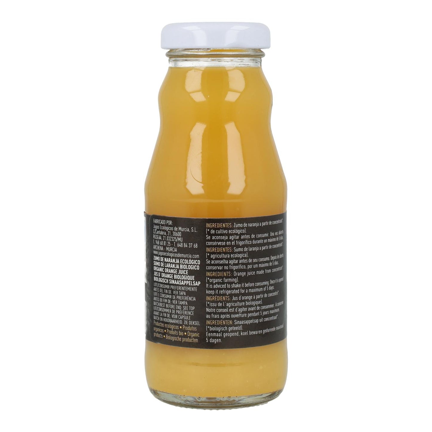 Jus d'orange bio Delizum 200 ml
