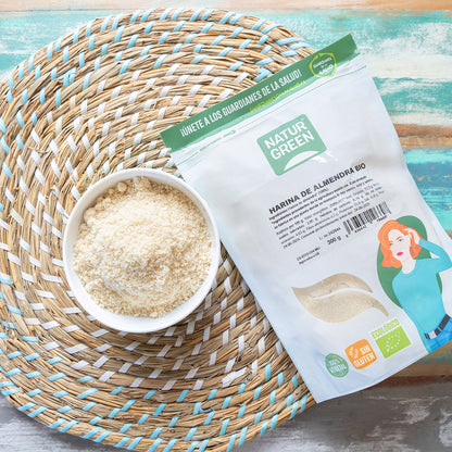 Mąka migdałowa BIO bezglutenowa NaturGreen 300 g