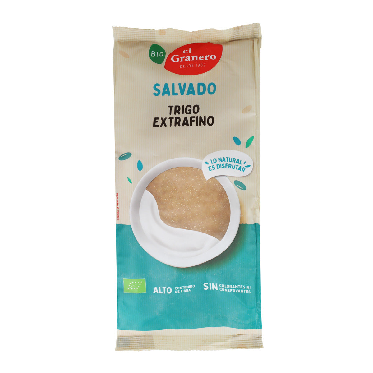 Salvado de Trigo Extrafino Bio El Granero 350 g