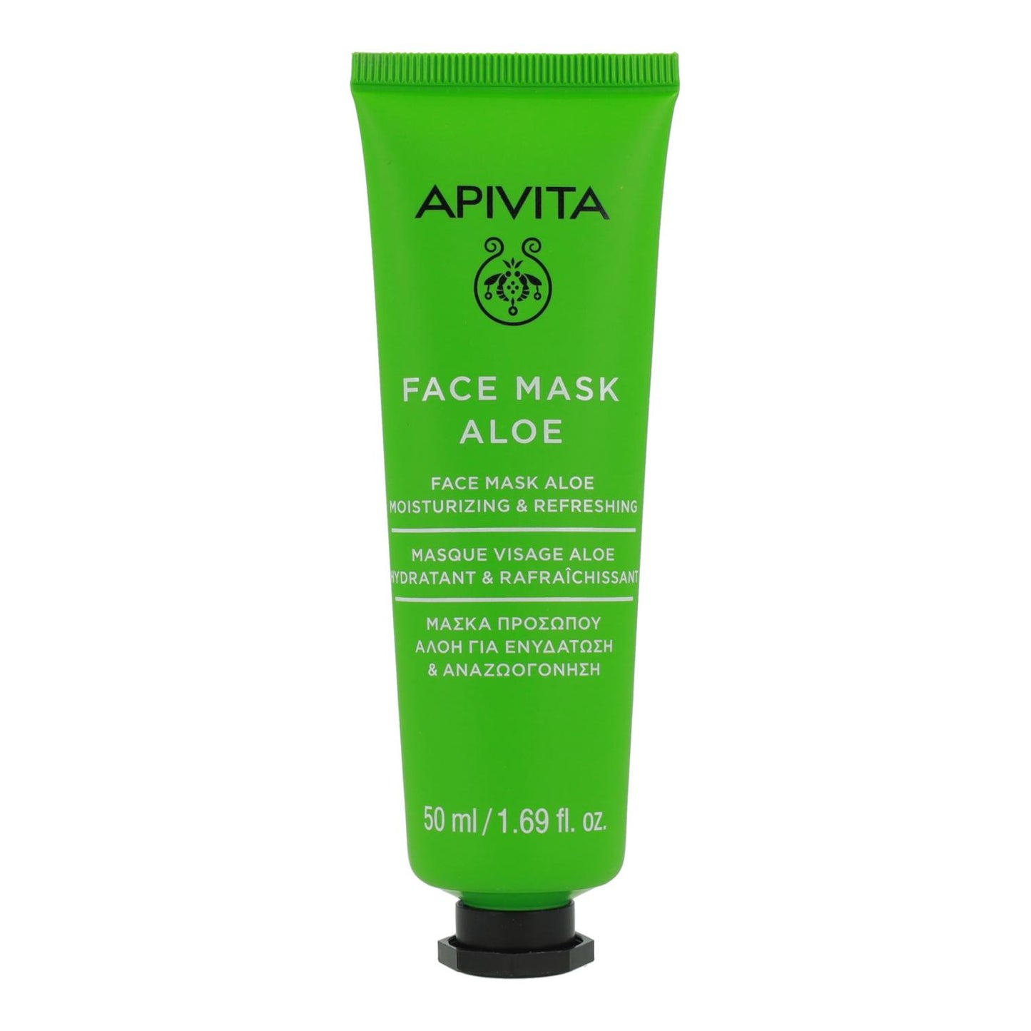 Refreshing Moisturising Face Mask with Aloe Apivita 50 ml