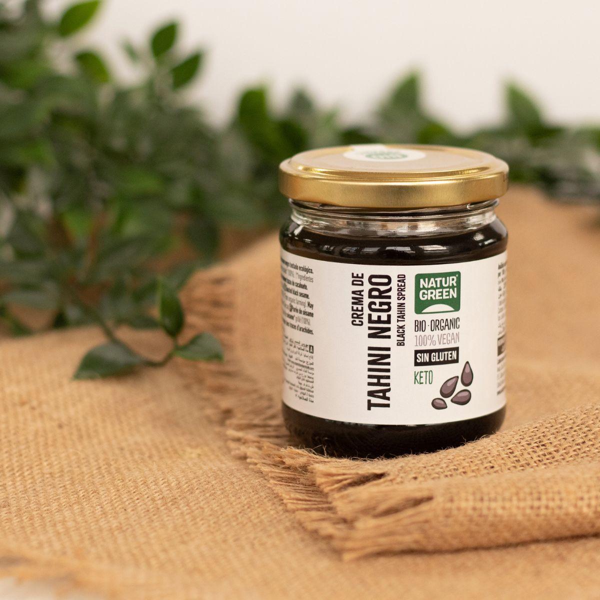 Tahin di sesamo nero Naturgreen 180 g