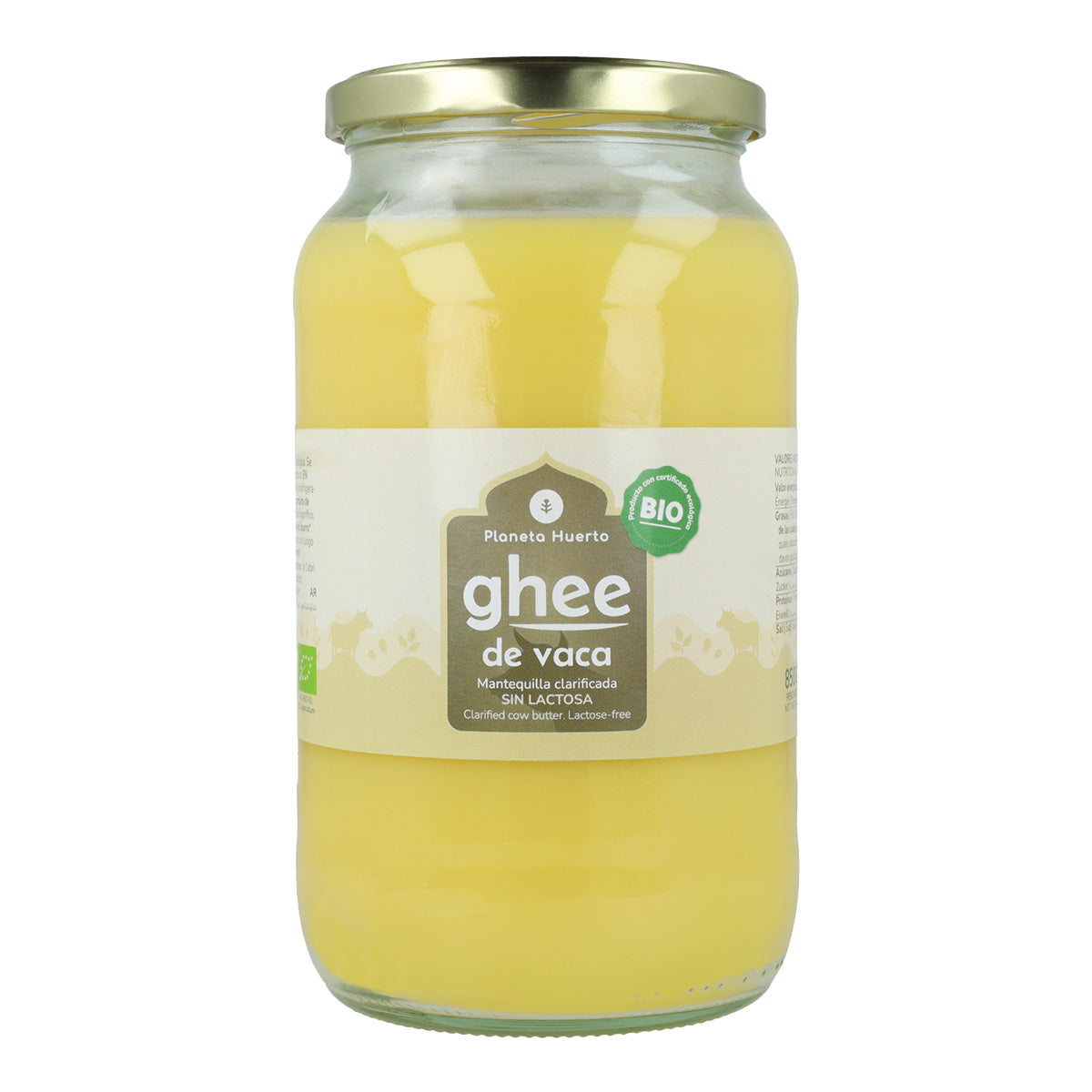 Burro chiarificato Ghee ECO Planeta Huerto 850 g