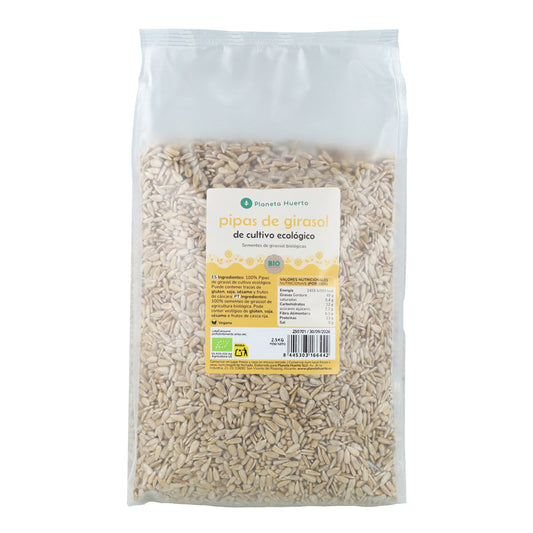 Graines de tournesol décortiquées ECO Planeta Huerto 2,5 kg