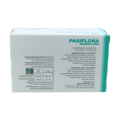 Passiflora Soria Natural, 60 compresse