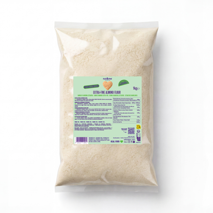 Realfooding extra fijne amandelmeel (speciaal voor gebak) Nut&me 1 kg