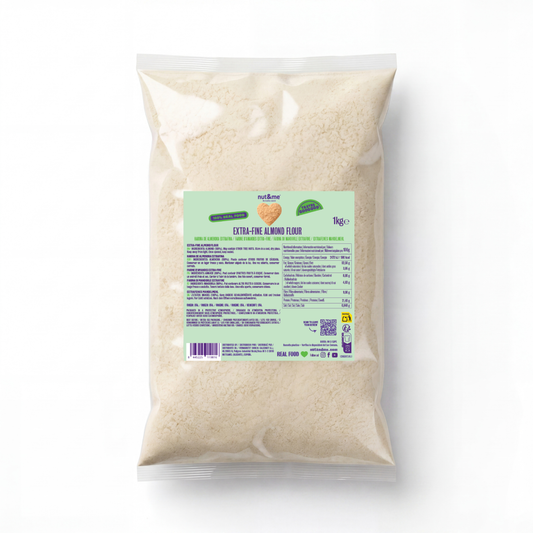 Realfooding extra fijne amandelmeel (speciaal voor gebak) Nut&me 1 kg