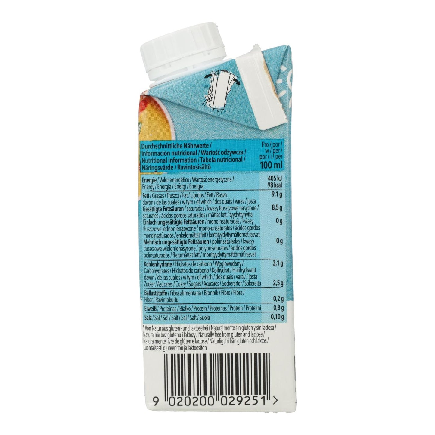 Kokosnuss-Kochcreme Natumi, 200 ml