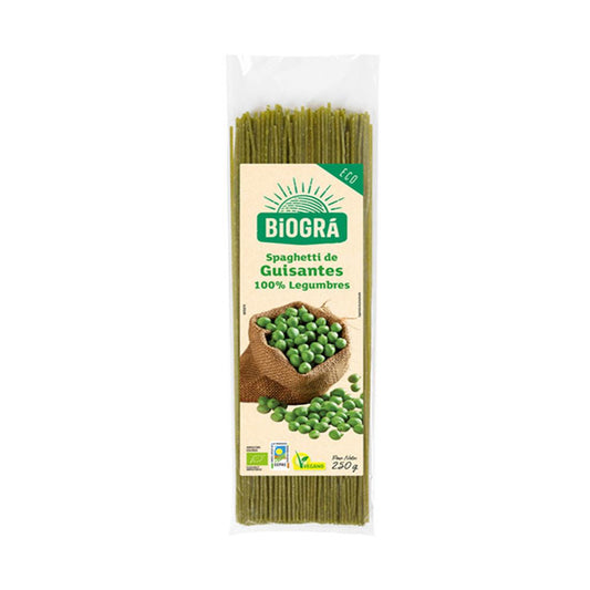 Spaghetti aux petits pois Biográ BIO 250 g