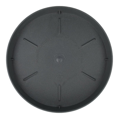 Płytka doniczkowa Tes w kolorze antracytowym D 17 x 2,5