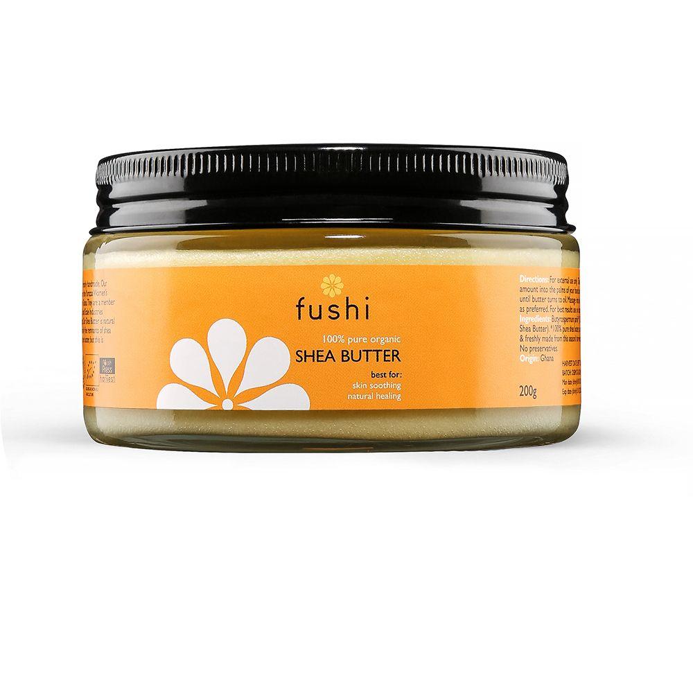 100 % reine, unraffinierte Bio-Sheabutter von Fushi, 200 g